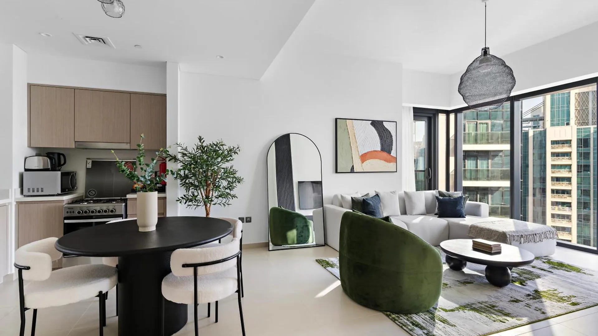 2Br High Floor Act I Act II Tower 1 Appartement Dubai