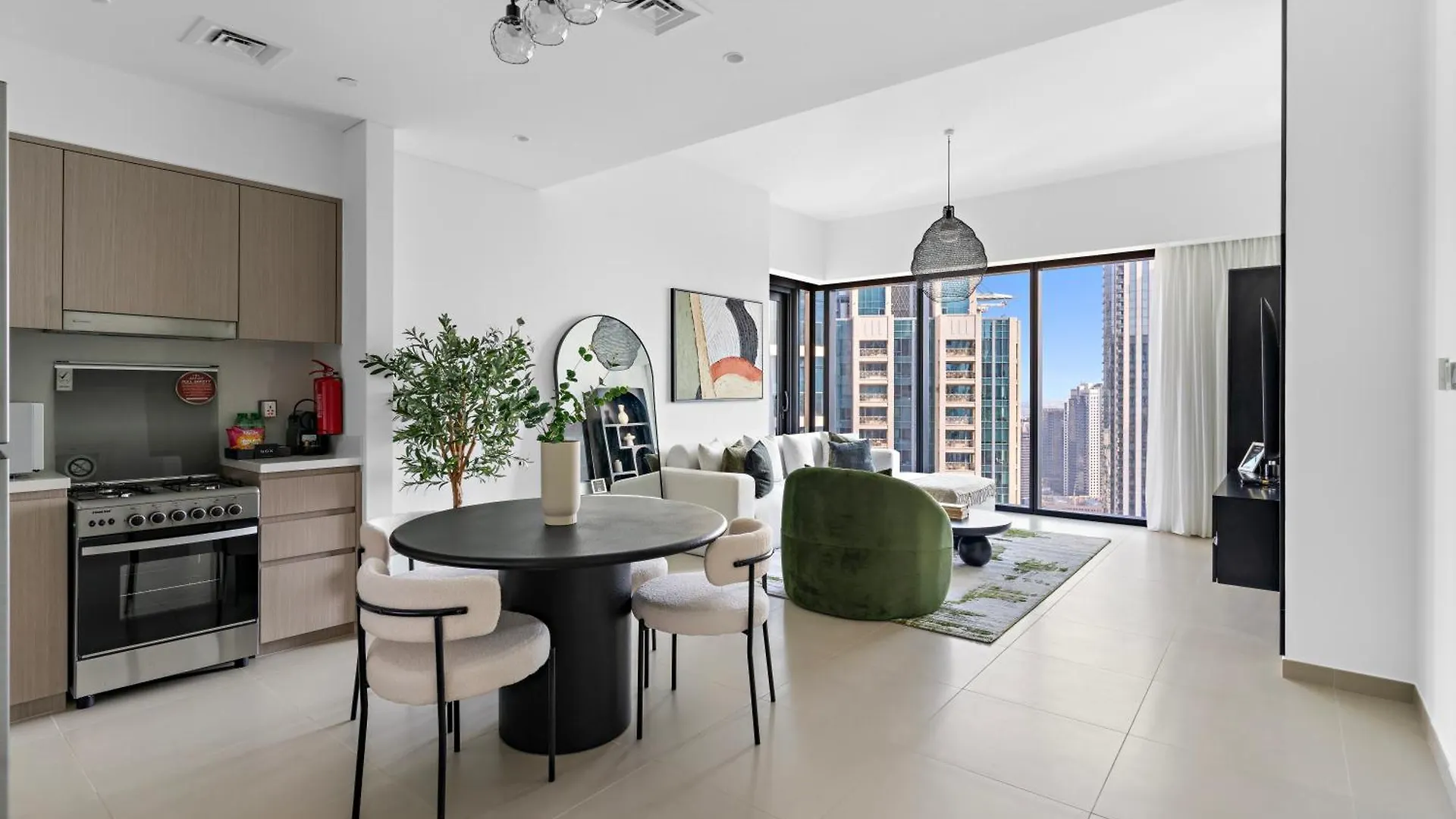 2Br High Floor Act I Act II Tower 1 Appartement Dubai